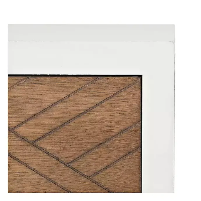 Best Kirklands Home Milo Honey Herringbone Accent Table