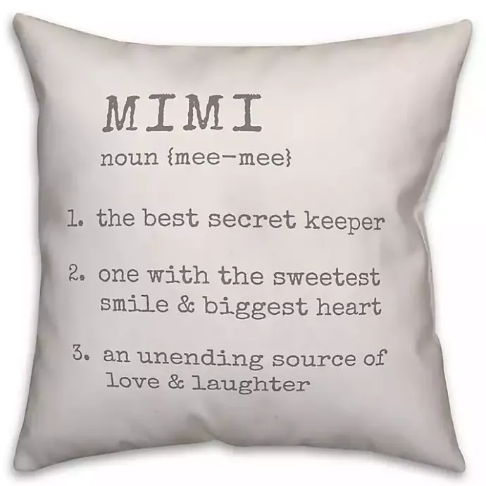 Sale Kirklands Home Mimi Definition Pillow