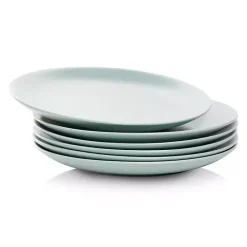 Hot Kirklands Home Mineral Classic Coupe Dinner Plates, Set of 6 Blue