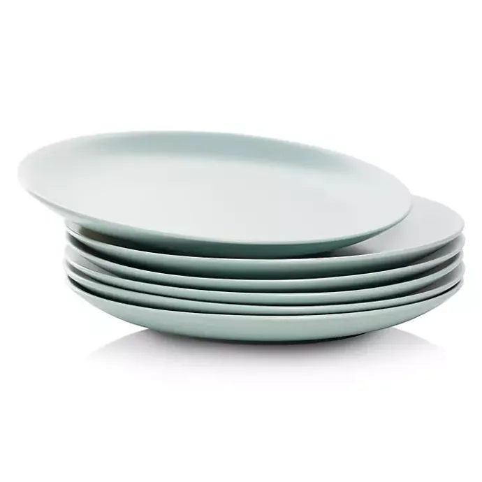 Hot Kirklands Home Mineral Classic Coupe Dinner Plates, Set of 6 Blue