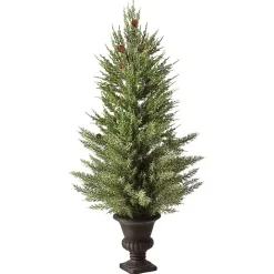 Outlet Kirklands Home Mini Spruce Tree in Urn Planter