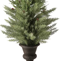 Outlet Kirklands Home Mini Spruce Tree in Urn Planter
