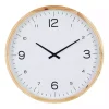 Kirklands Home Minimalist Wood Frame Wall Clock