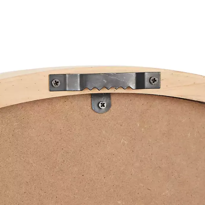 Kirklands Home Minimalist Wood Frame Wall Clock