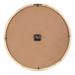 Kirklands Home Minimalist Wood Frame Wall Clock