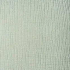 Discount Kirklands Home Mint Gauze Organic Fringe Throw Pillow Green