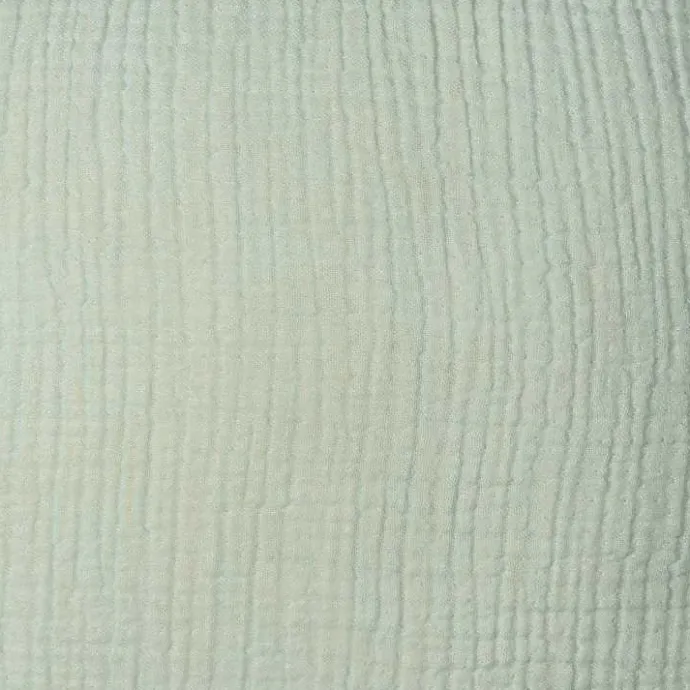 Discount Kirklands Home Mint Gauze Organic Fringe Throw Pillow Green