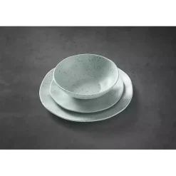 Sale Kirklands Home Mint Terrazzo 12-pc. Melamine Dinnerware Set Green