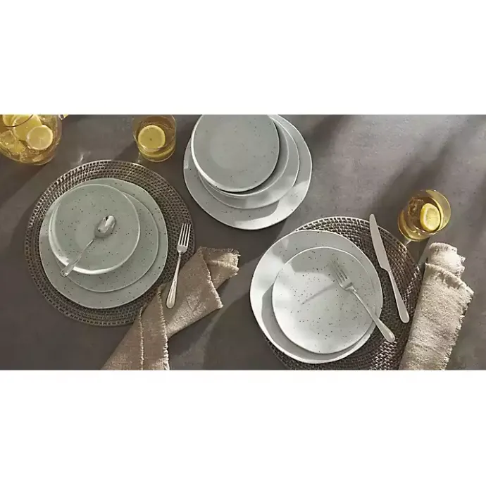 Sale Kirklands Home Mint Terrazzo 12-pc. Melamine Dinnerware Set Green