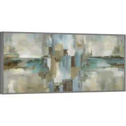 Sale Kirklands Home Mirage Framed Canvas Art Print