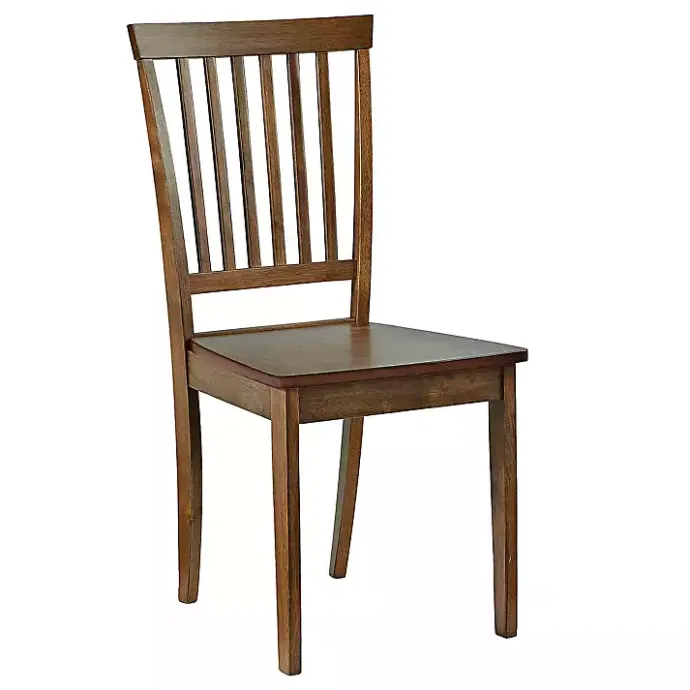 Outlet Kirklands Home Mission Dining Chair Brown