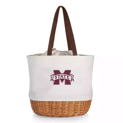 Online Kirklands Home Mississippi State Canvas Tote Bag Red