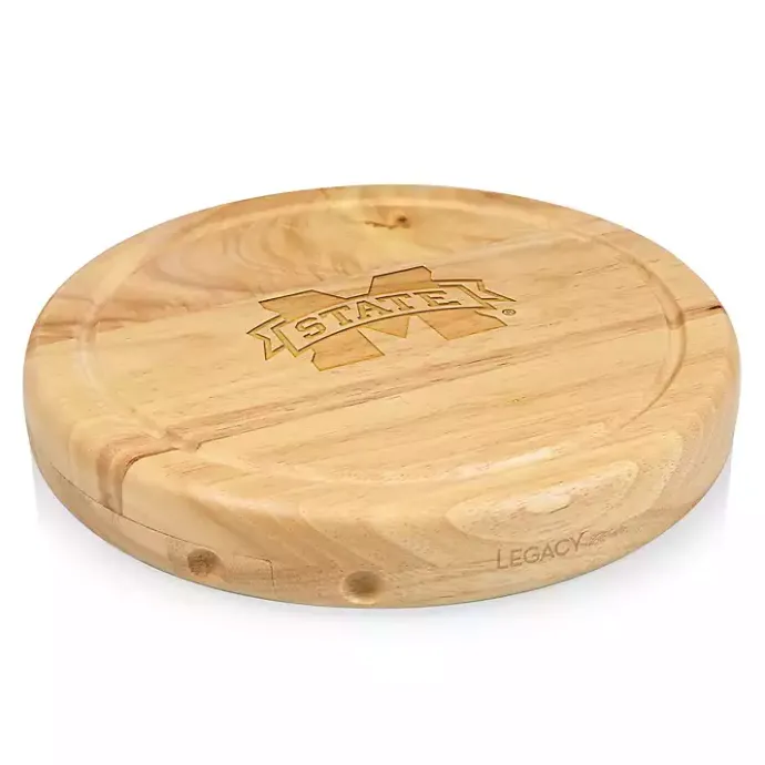 Discount Kirklands Home Mississippi State Cheese Board and Tool Set Tan