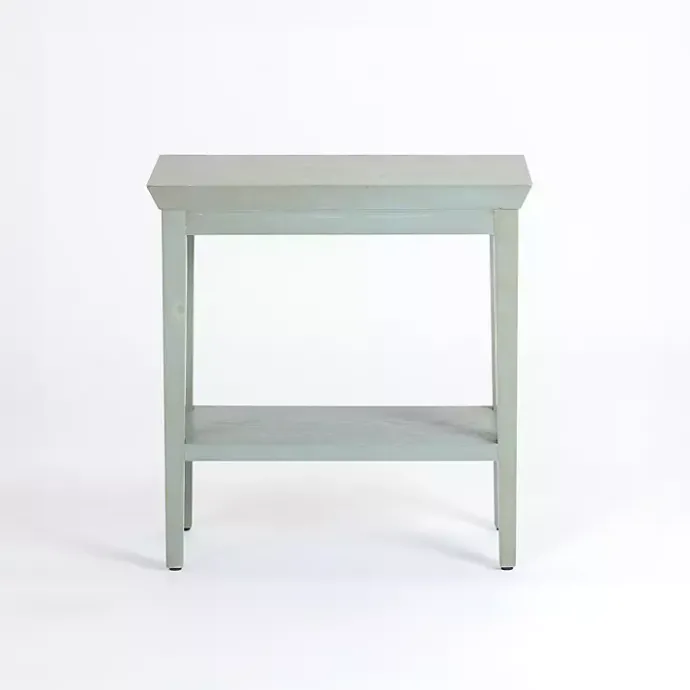 Sale Kirklands Home Mist Wood Marlee Side Table Blue
