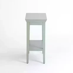 Sale Kirklands Home Mist Wood Marlee Side Table Blue