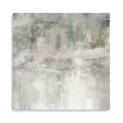 New Kirklands Home Misty Lake Giclee Canvas Art Print, 40x40 in. Tan