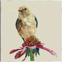 Outlet Kirklands Home Mixed Media Bird II Framed Canvas Art Print