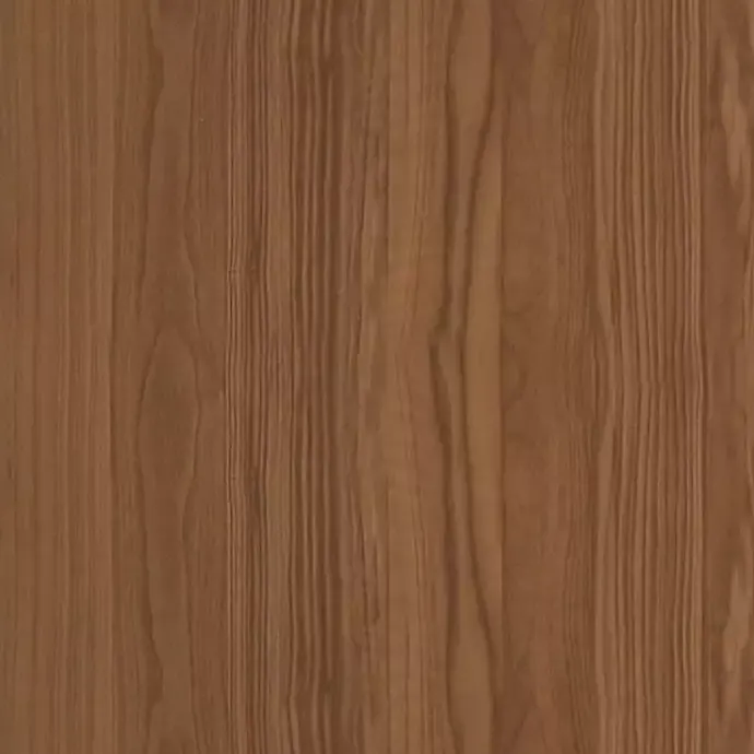 Kirklands Home Mocha Wood Reeded Oval TV Stand Brown