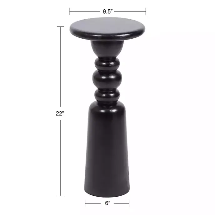 Sale Kirklands Home Modern Tirollo Accent Table Black