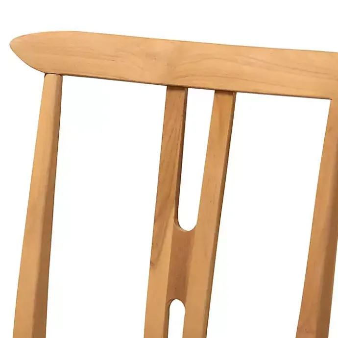 Outlet Kirklands Home Modern Bohemian Wishbone Dining Chairs, Set of 2 Tan