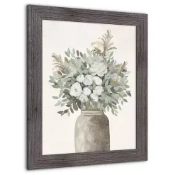 Best Kirklands Home Modern Transitional Flowers Framed Wall Art