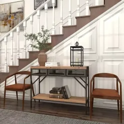 Clearance Kirklands Home Modern Vintage Iron Framed Lantern, 18 in. Black