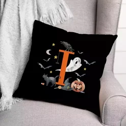 Discount Kirklands Home Monogram I Halloween Indoor/Outdoor Pillow