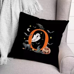 Clearance Kirklands Home Monogram O Halloween Indoor/Outdoor Pillow