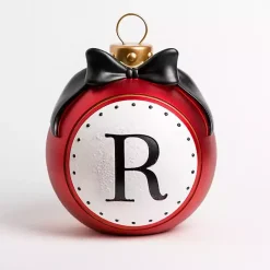 Sale Kirklands Home Monogram R Outdoor Christmas Ornament