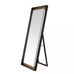 Outlet Kirklands Home Montauk LED Full Length Mirror Gold