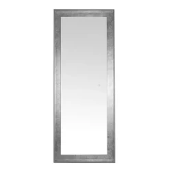 Outlet Kirklands Home Montauk LED Full Length Mirror Silver