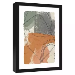 Clearance Kirklands Home Moody Toned Abstract Framed Canvas Art Print Multi
