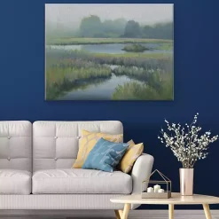 New Kirklands Home Morning at Edmund's Marsh Canvas Art Print