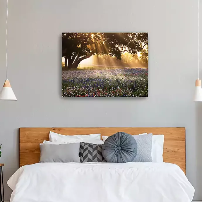 Kirklands Home Morning Meadow Giclee Canvas Art Print, 40x30 in. Yellow