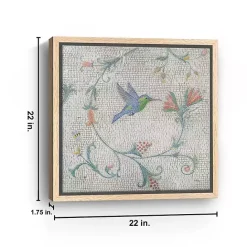 Outlet Kirklands Home Mosaic Bird II Framed Canvas Art Print