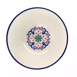 Kirklands Home Mosaic Glazed Round 12-pc. Dinnerware Set