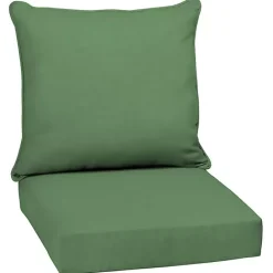 Sale Kirklands Home Moss Leala Texture Outdoor Deep Seat Cushions Green