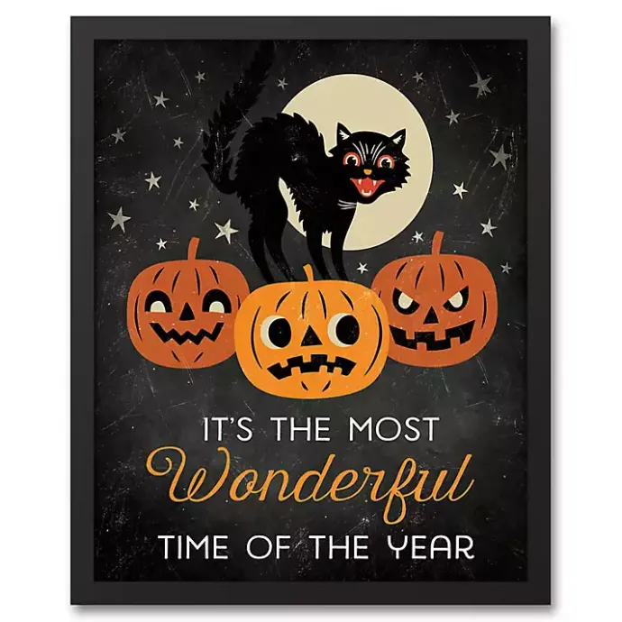 Kirklands Home Most Wonderful Time Halloween Plaque