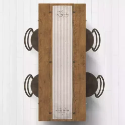 Discount Kirklands Home Most Wonderful Time of the Year Runner, 90 in. Tan