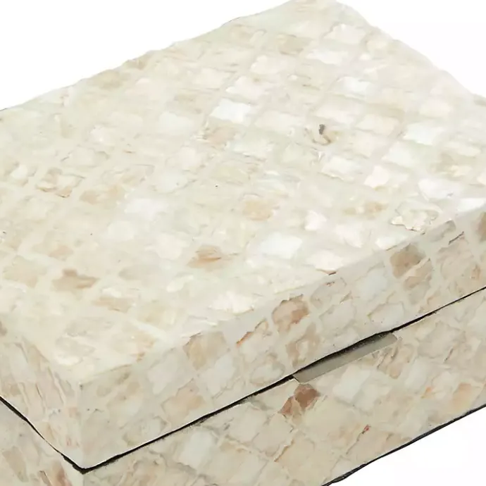 New Kirklands Home Mother of Pearl 2-pc. Box Set