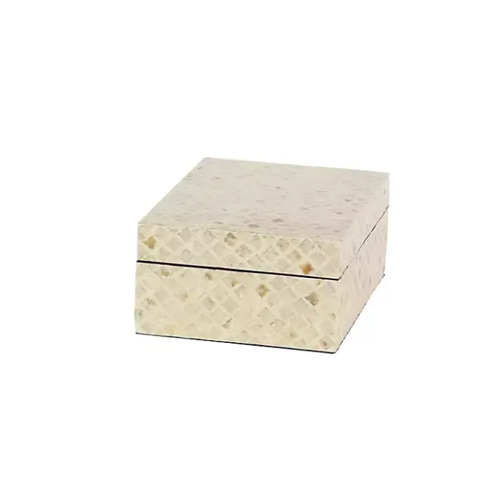 New Kirklands Home Mother of Pearl 2-pc. Box Set