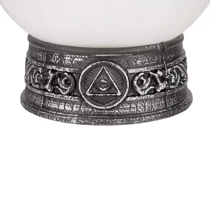 New Kirklands Home Motion Activated Crystal Ball Halloween Décor Gray