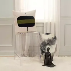 Discount Kirklands Home Multicolor Block Pillow