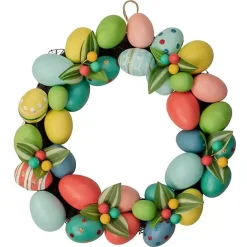 Sale Kirklands Home color Easter Eggs Wreath Multi