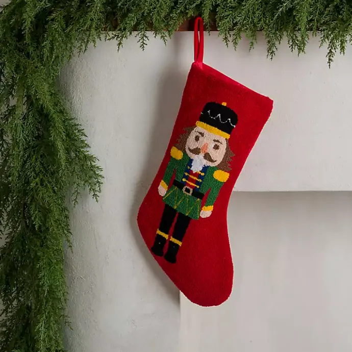 Sale Kirklands Home Multicolor Holly Nutcracker Christmas Stocking