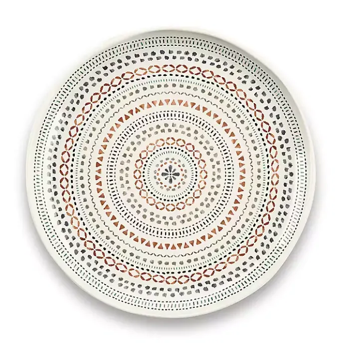 Best Kirklands Home color Melamine Malena Dinner Plates, Set of 6 Multi