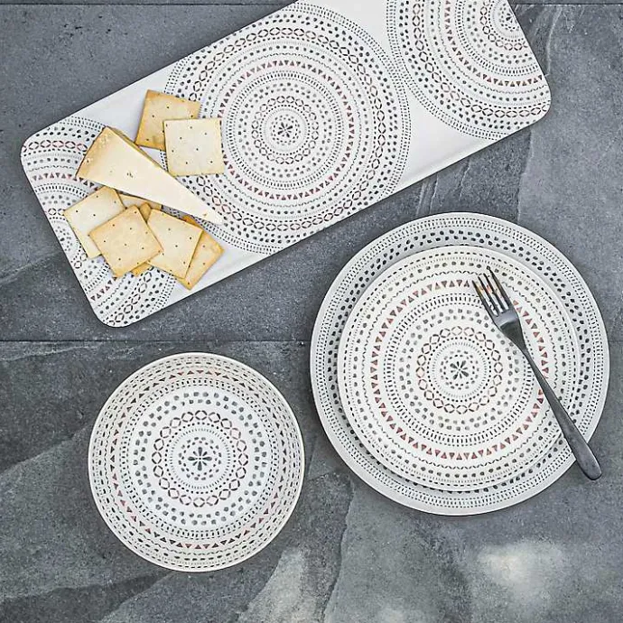 Online Kirklands Home color Melamine Malena Salad Plates, Set of 6 Multi