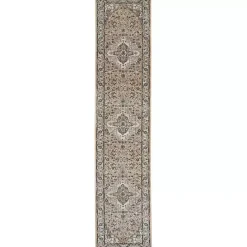 Best Kirklands Home Multicolor Nadia Medallion Runner, 2x10 Gray
