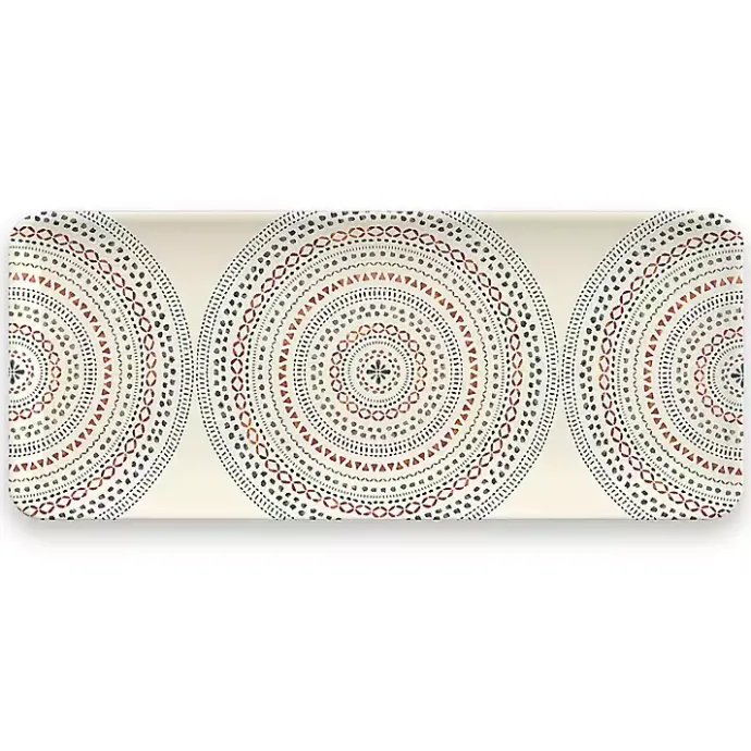 Kirklands Home color Rectangular Melamine Malena Platter Multi
