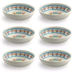 Discount Kirklands Home color Rio Melamine Low Bowls, Set of 6 Multi